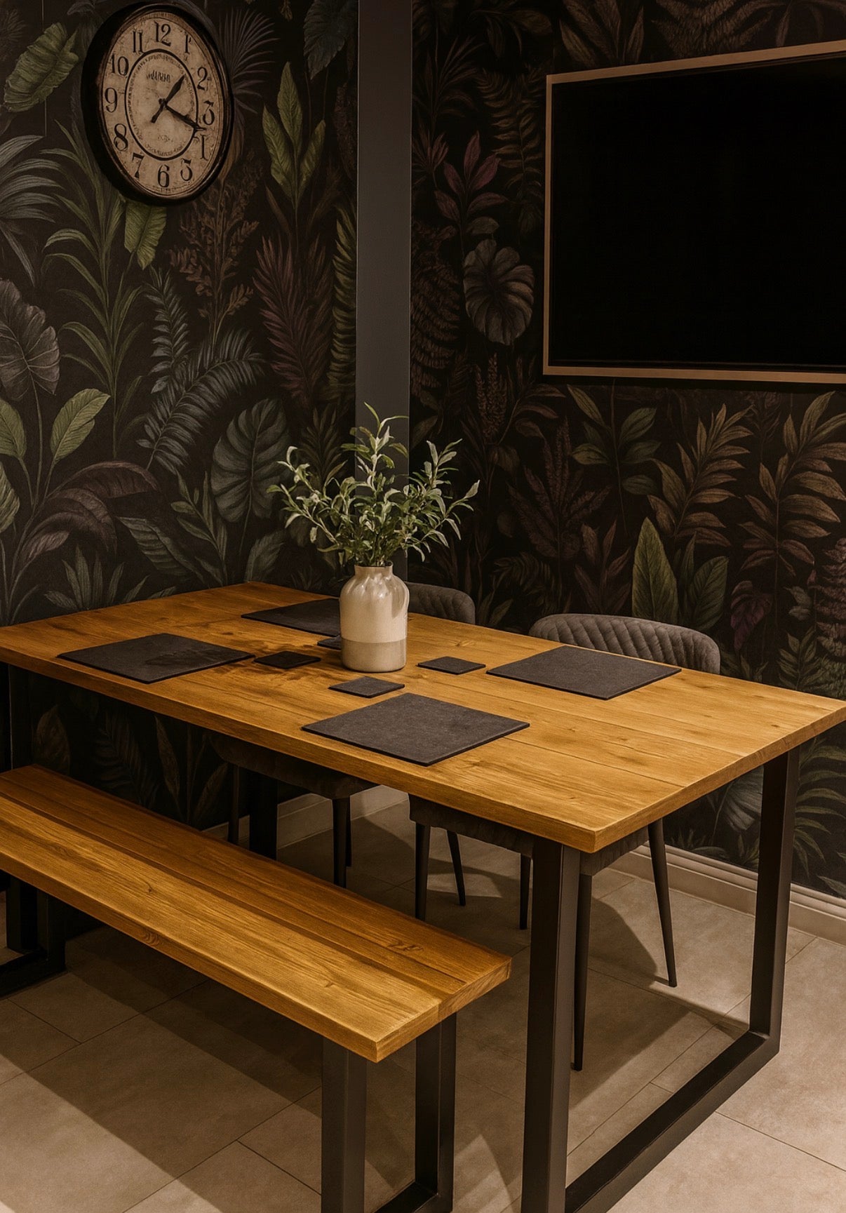 Open Leg Table