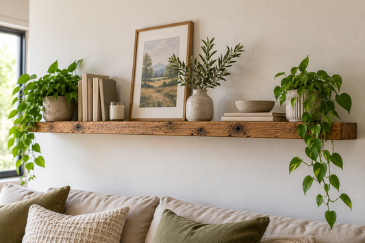 Bespoke Reclaimed Wood Shelving
