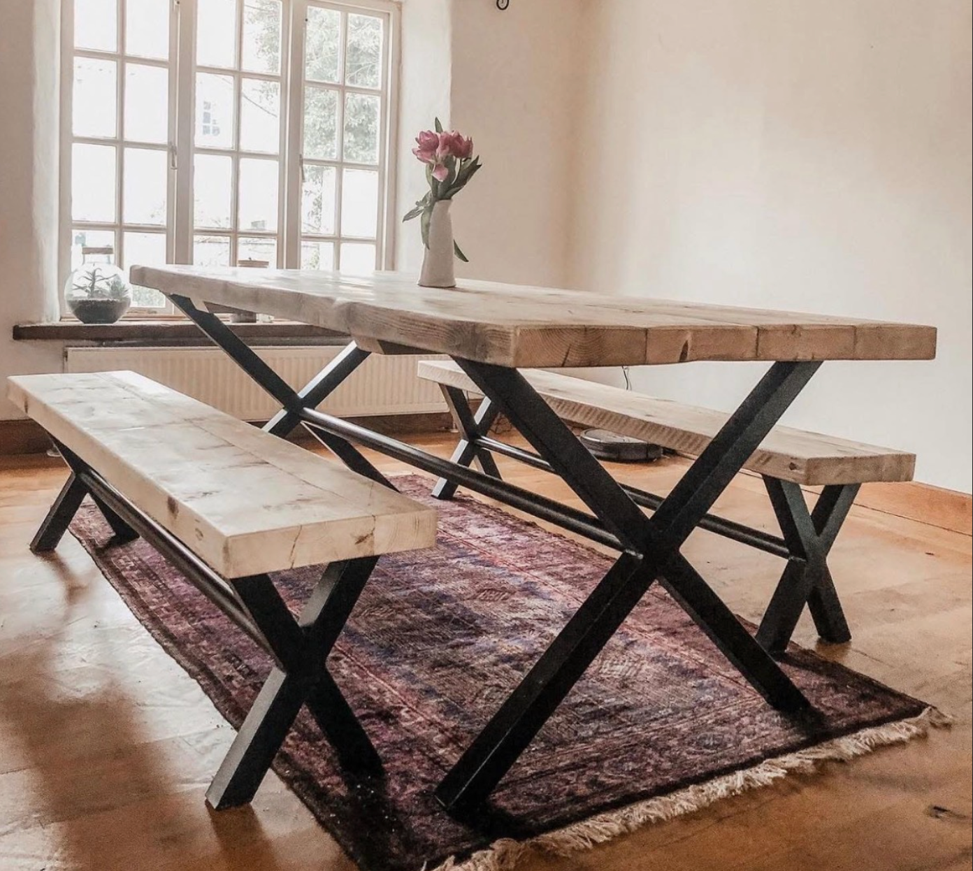 Cross Leg Table